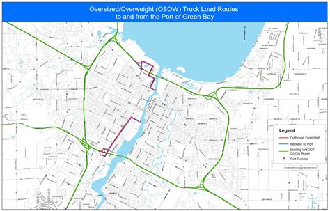 Oversized Overweight Osow Routes Port Of Green Bay Oversized Overweight Osow Routes Port Of Green Bay