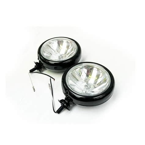 Pair Bmw Mini Style 5 Halogen Spot Lamps Black Universal Bb Classics Pair Bmw Mini Style 5 Halogen Spot Lamps Black Universal Bb Classics