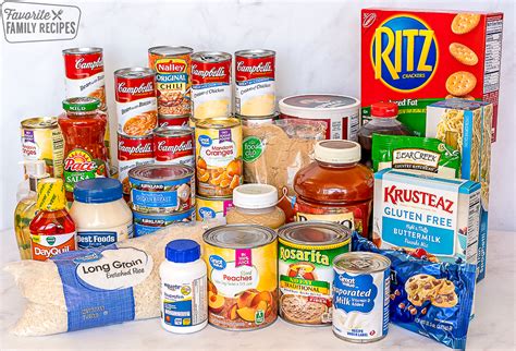 Perishable And Nonperishable Food