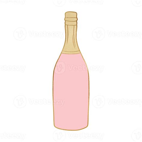 Pink And Gold Alcohol Bottle 21685978 Png Pink And Gold Alcohol Bottle 21685978 Png