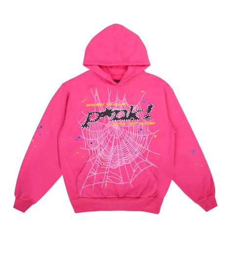 Pink Spider Hoodie