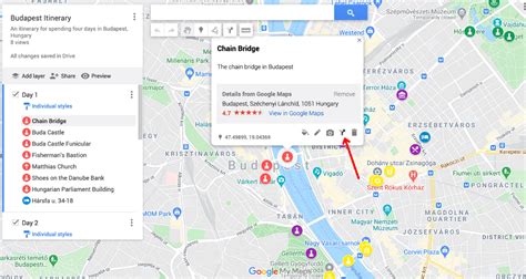 Planning A Trip On Google Maps