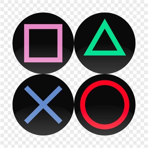 Playstation Controller Button Icons Playstation Controller Button Icons
