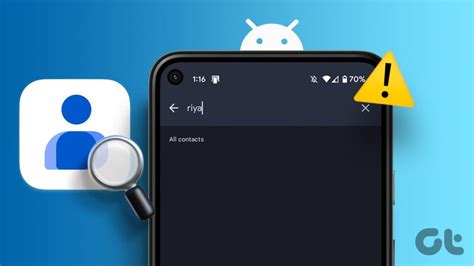Fix Android Contacts App