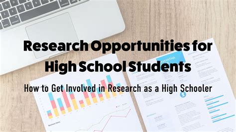 Research Opportunities For High School Students