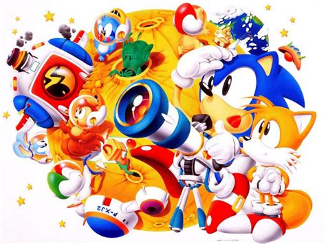 Retro Sonic Wallpaper Retro Sonic Wallpaper