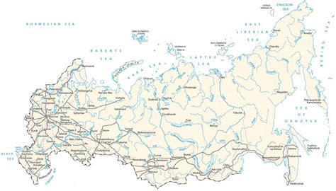 Russia Map Gis Geography Russia Map Gis Geography