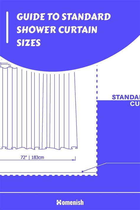 Shower Curtain Sizes And Types And How To Pick One Shower Curtain Sizes And Types And How To Pick One