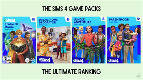 Sims 4 Best Game Packs