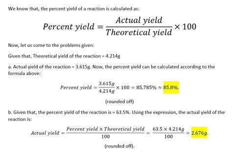 Solved A Certain Reaction Is Calculated To Give A Theoretical Yield Of 4 214G Of Product Calculate The Following A The Course Hero Solved A Certain Reaction Is Calculated To Give A Theoretical Yield Of 4 214G Of Product Calculate The Following A The Course Hero