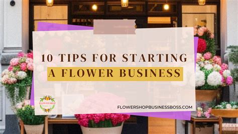 Starting A Flower Business