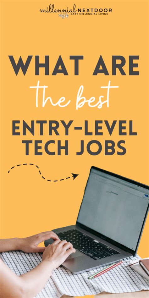 The Best Entry Level Tech Jobs To Work Millennial Nextdoor The Best Entry Level Tech Jobs To Work Millennial Nextdoor