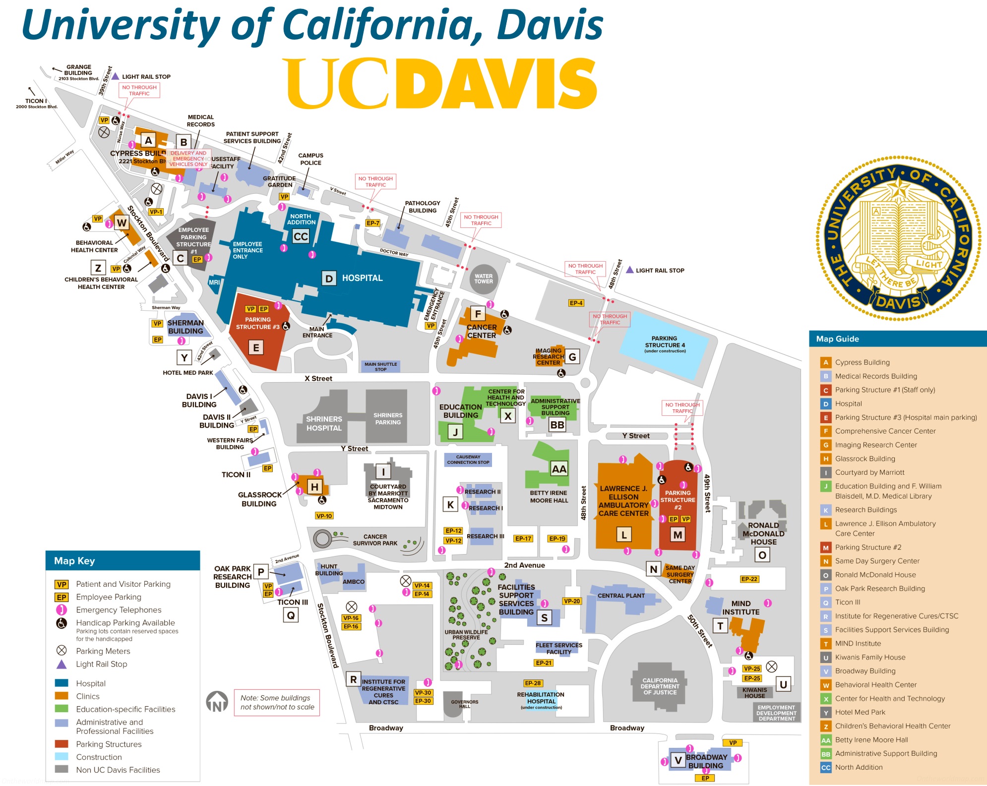 Uc Davis Campus Map