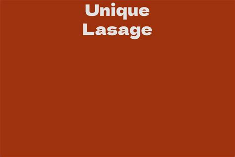 Unique Lasage