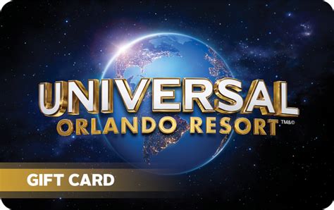 Universal Studios Gift Card