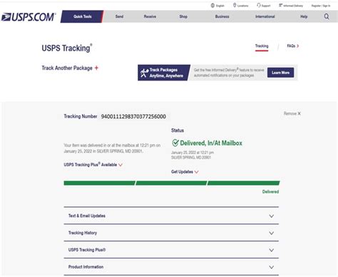 Usps Trackk
