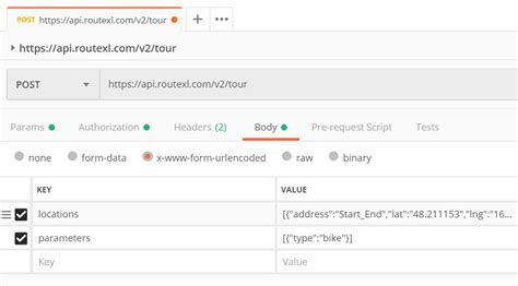 V2 How To Work With Parameters In Postman Api Routexl Support V2 How To Work With Parameters In Postman Api Routexl Support