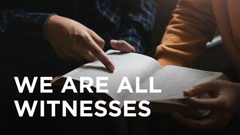 We Are All Witnesses 04 07 23 Youtube We Are All Witnesses 04 07 23 Youtube
