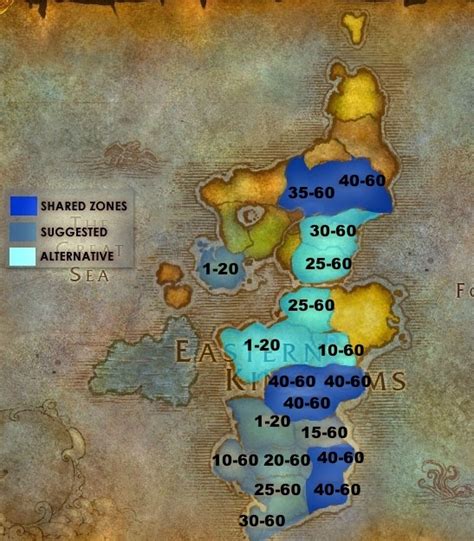 Wow Classic Leveling Zones Guide